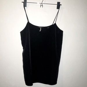 Scotch & Soda V-Neck Jersey Tank in Black